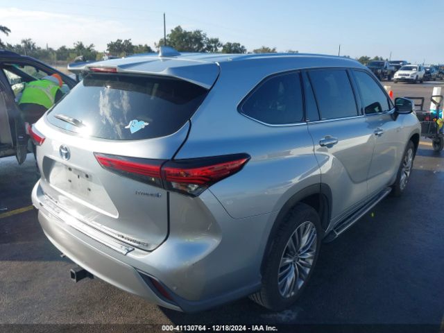 5TDFARAH5MS005584 Toyota Highlander Hybrid Platinum