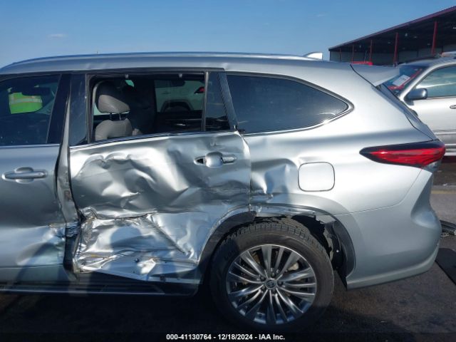 5TDFARAH5MS005584 Toyota Highlander Hybrid Platinum