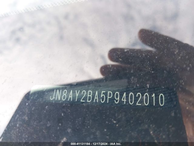 JN8AY2BA5P9402010 Nissan Armada Sl 2wd