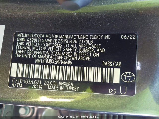 Toyota C-hr Limited 2022 NMTKHMBX2NR146406 Image 9