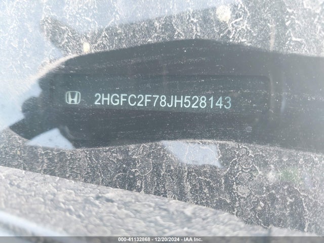 Honda k20c2 2018 2HGFC2F78JH528143 Image 24