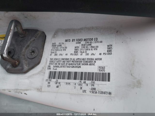 NM0LS7E73G1263526 Ford Transit Connect Xl