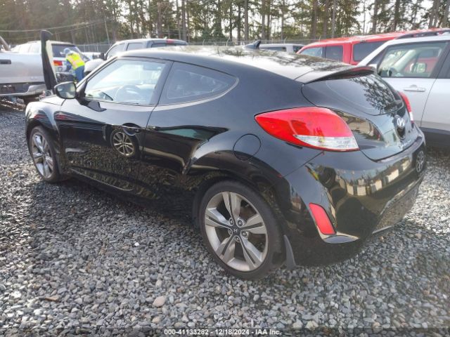 KMHTC6AD6EU192416 Hyundai Veloster Base W/gray