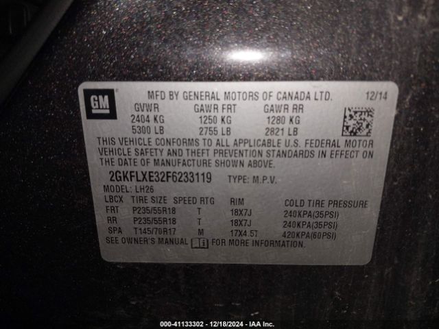 2GKFLXE32F6233119 GMC Terrain Slt-1