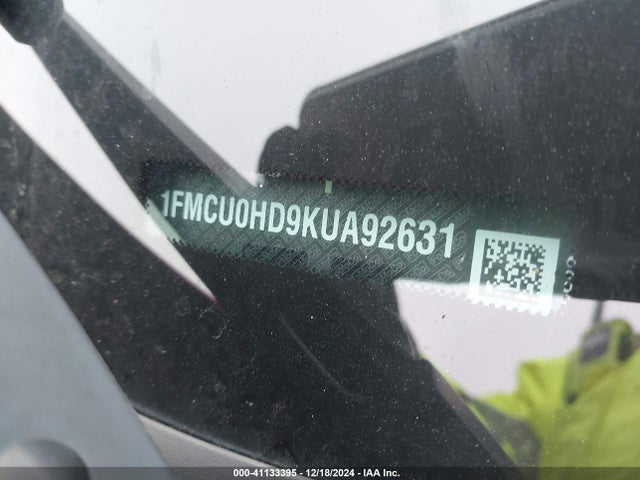 Ford ESCAPE SEL 2019 1FMCU0HD9KUA92631 Image 9