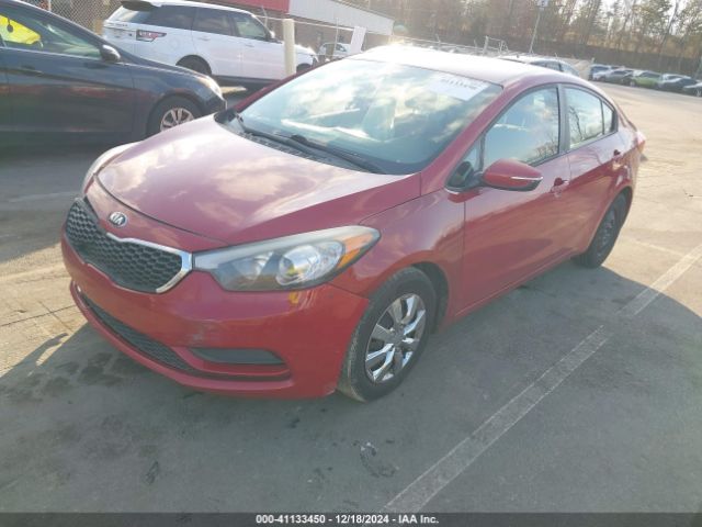 KNAFX4A65G5537523 KIA FORTE LX