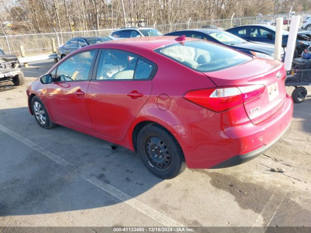 KNAFX4A65G5537523 KIA FORTE LX