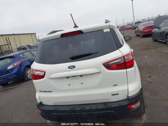MAJ3S2GE1KC305566 Ford Ecosport Se