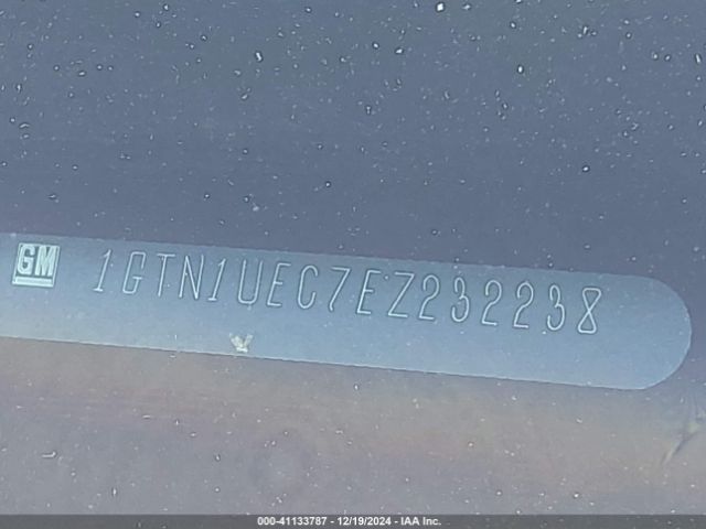 1GTN1UEC7EZ232238 GMC Sierra 1500 Sle