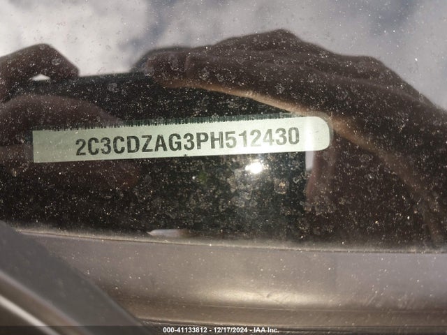 Dodge Challenger Sxt 2023 2C3CDZAG3PH512430 Image 9