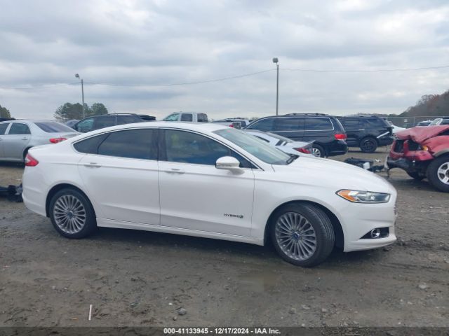 3FA6P0RU6ER211700 Ford Fusion Hybrid Titanium
