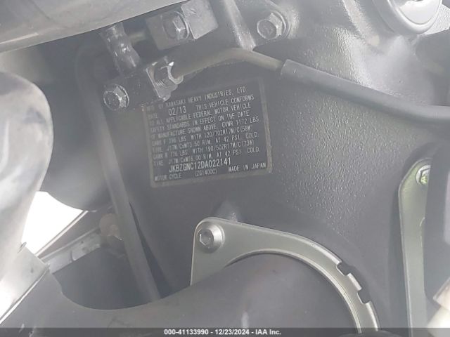 2013 KAWASAKI ZG1400 JKBZGNC12DA022141 Photo 9
