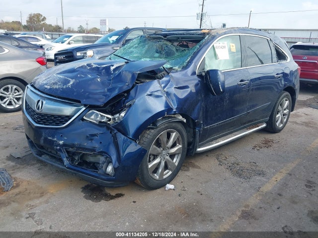 Acura Mdx Advance Pkg W/entertainment Pkg 2014 5FRYD4H80EB040370 Image 2
