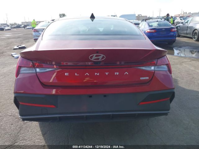 KMHLM4DJ5RU095443 Hyundai Elantra Hybrid Blue