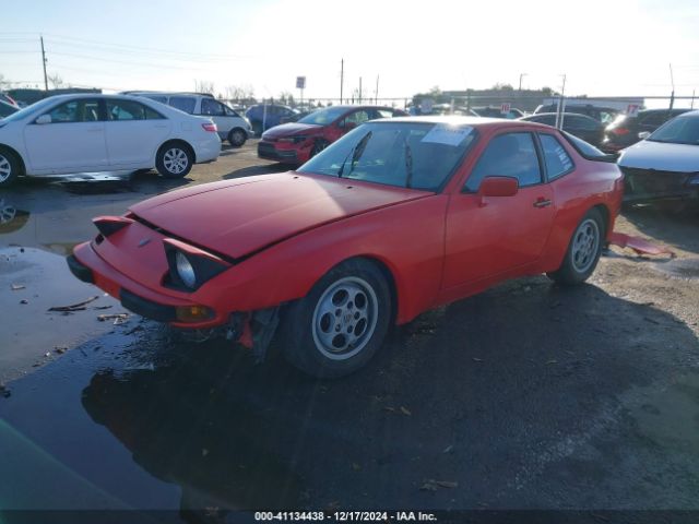 1987 PORSCHE 944 WP0AA0946HN452055 Photo 1
