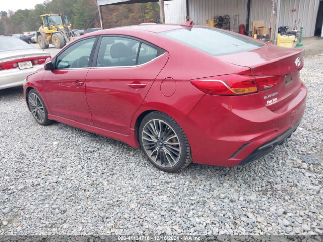 KMHD04LBXJU474114 Hyundai Elantra Sport