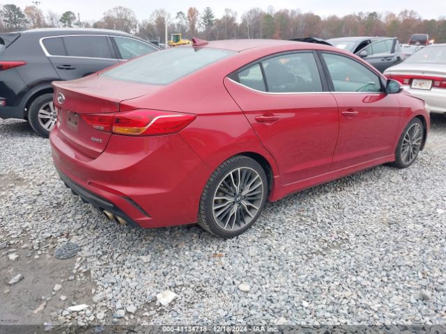 KMHD04LBXJU474114 Hyundai Elantra Sport