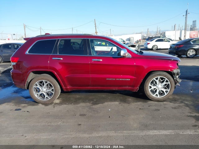 1C4RJFCG0KC726605 Jeep Grand Cherokee Overland 4x4