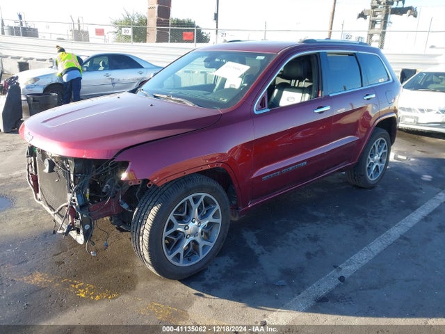1C4RJFCG0KC726605 Jeep Grand Cherokee Overland 4x4