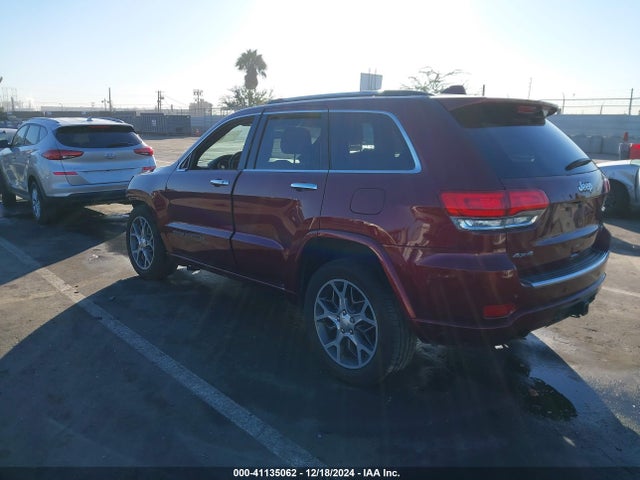 1C4RJFCG0KC726605 Jeep Grand Cherokee Overland 4x4