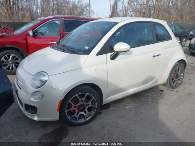 2012 FIAT 500 3C3CFFBR5CT200409 Photo 1
