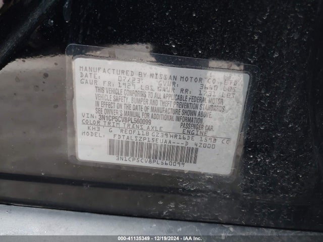 Nissan Kicks Sv Xtronic Cvt 2023 3N1CP5CV8PL560099 Image 9