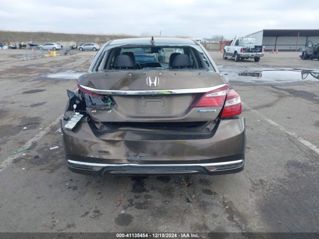 JHMCR6F58HC022913 Honda Accord Hybrid Ex-l
