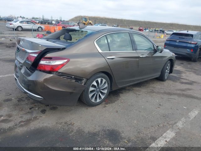 JHMCR6F58HC022913 Honda Accord Hybrid Ex-l