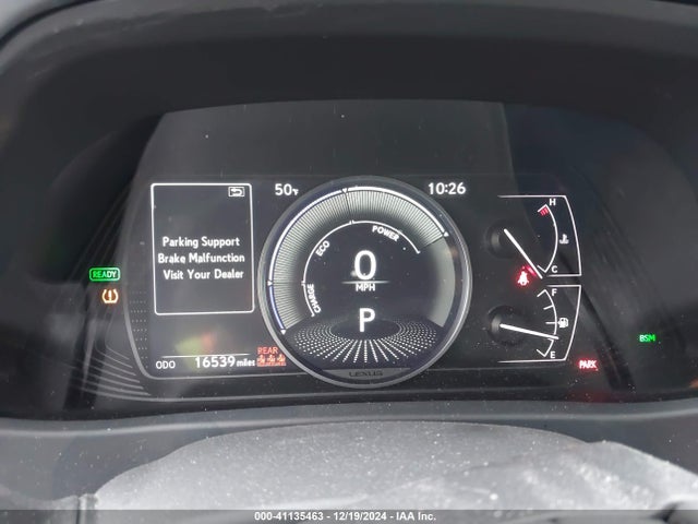 JTHX6JBH9P2151597 Lexus UX 250H