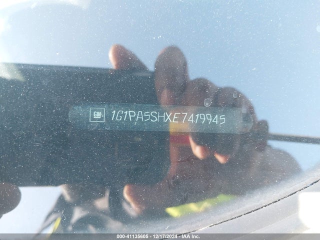 1G1PA5SHXE7419945 Chevrolet Cruze Ls Auto