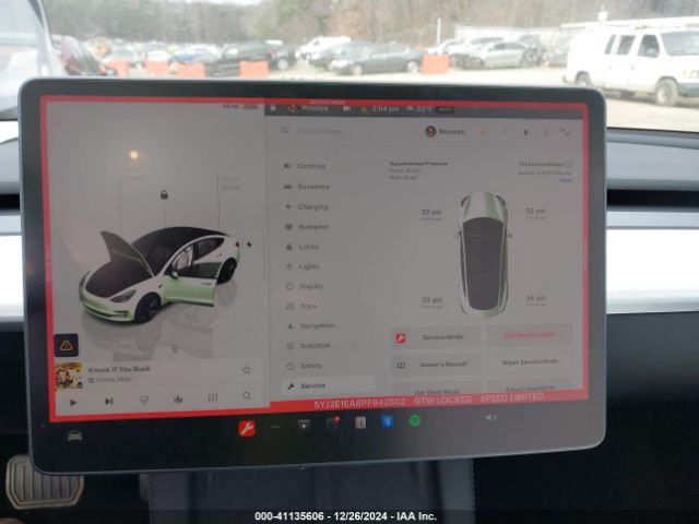5YJ3E1EA8PF642502 Tesla Model 3 Rear-wheel Drive