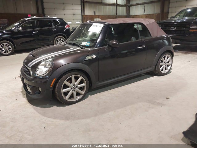 2013 MINI CONVERTIBLE WMWZP3C59DT297735 Photo 1