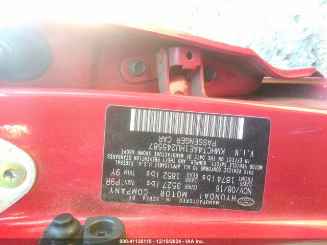 Hyundai ACCENT SE 2017 KMHCT4AE1HU245587 Image 9