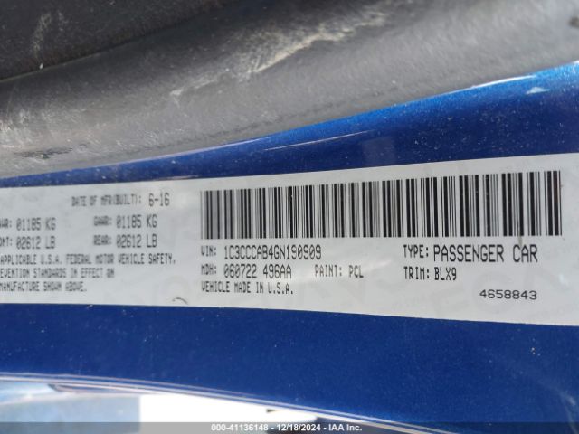 1C3CCCAB4GN190909 Chrysler 200 Limited Platinum