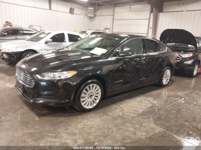 3FA6P0LU9ER241301 Ford Fusion Hybrid Se