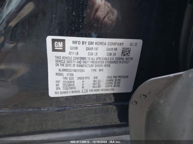 2022 BUICK ENCORE GX KL4MMDS21NB111254 Photo 8