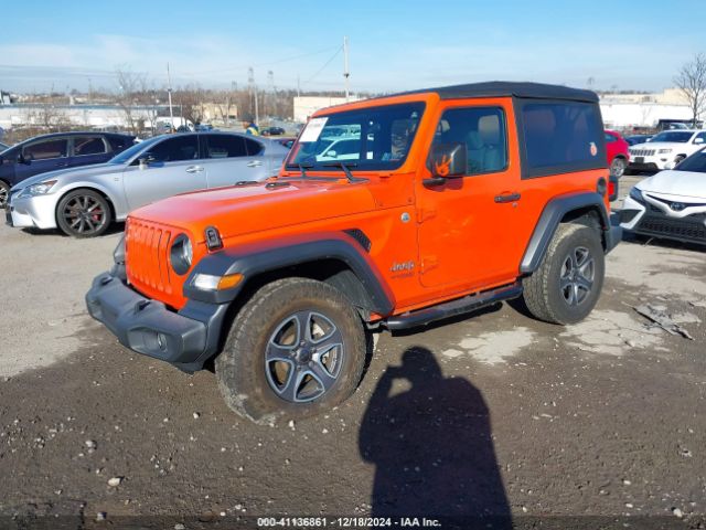 1C4GJXAN3JW229933 Jeep Wrangler Sport S 4x4
