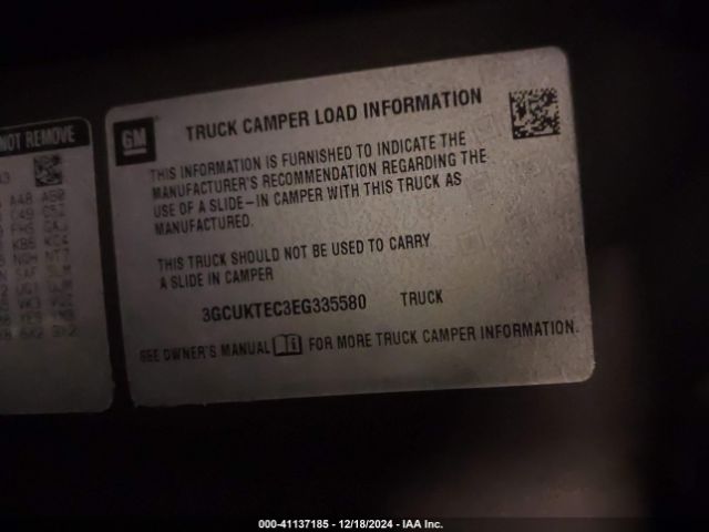 3GCUKTEC3EG335580 Chevrolet Silverado 1500 High Country