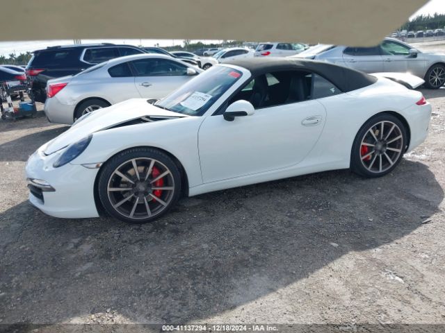 2013 PORSCHE 911 WP0CB2A94DS156262 Photo 1