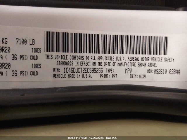 Dodge Durango R/t 2014 1C4SDJCT2EC599255 Image 9