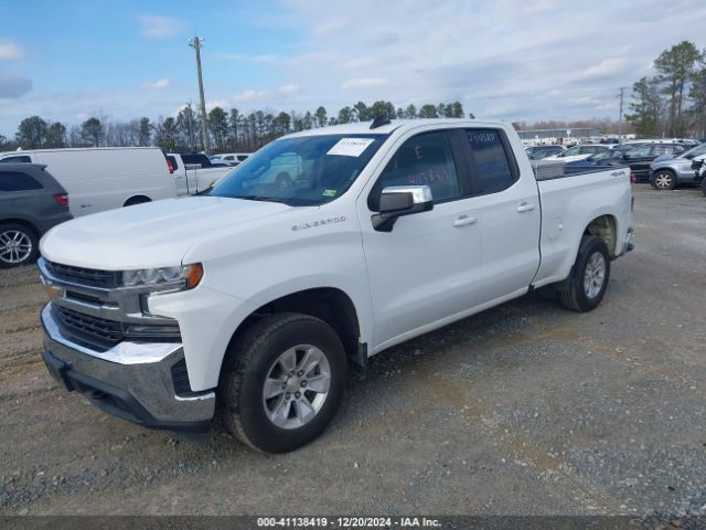 1GCRYDEK4MZ130303 Chevrolet Silverado 1500 4wd Double Cab Standard Bed Lt