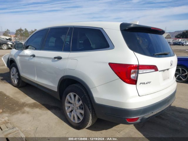 5FNYF5H13KB022798 Honda PILOT LX