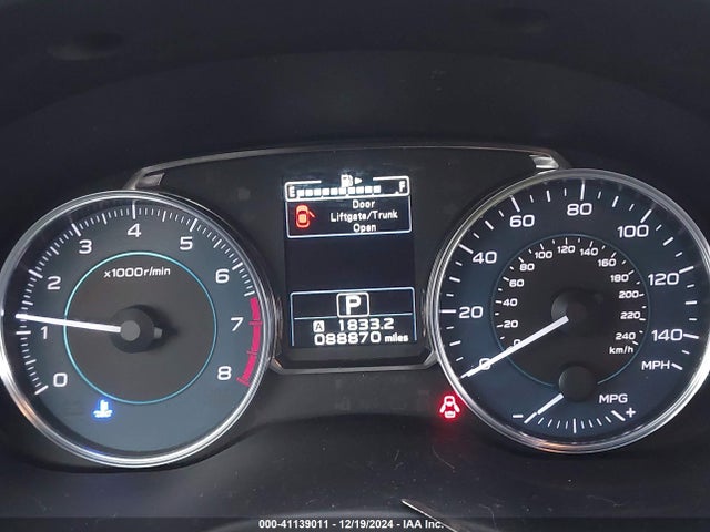 JF2GPAMC8F8256578 Subaru Xv Crosstrek 2.0i Limited