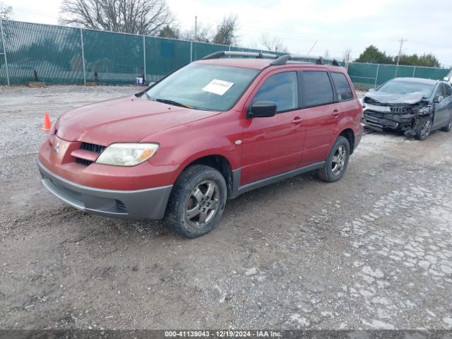 2006 MITSUBISHI OUTLANDER JA4LX31F06U029037 Photo 1