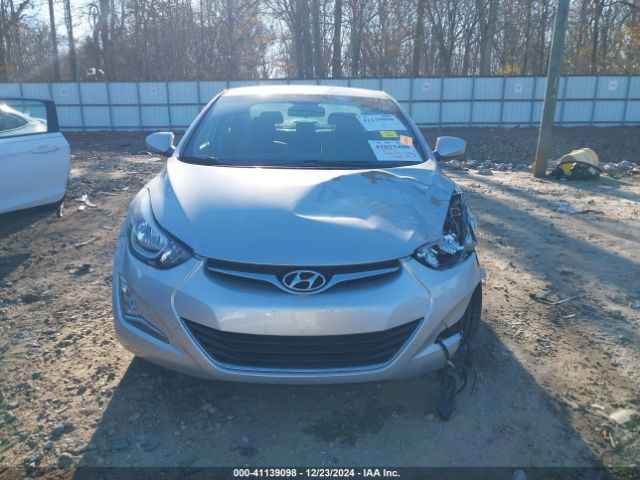 KMHDH4AE7GU589865 Hyundai ELANTRA SE