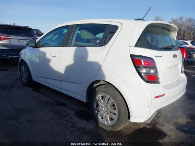 1G1JG6SG6H4166453 Chevrolet Sonic Lt Auto