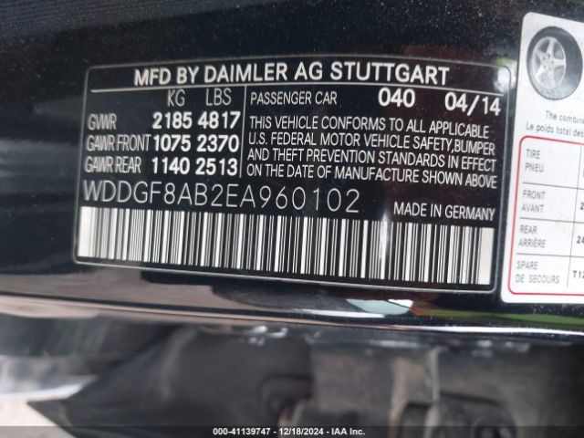 WDDGF8AB2EA960102 Mercedes-Benz C 300 Luxury 4matic/sport 4matic