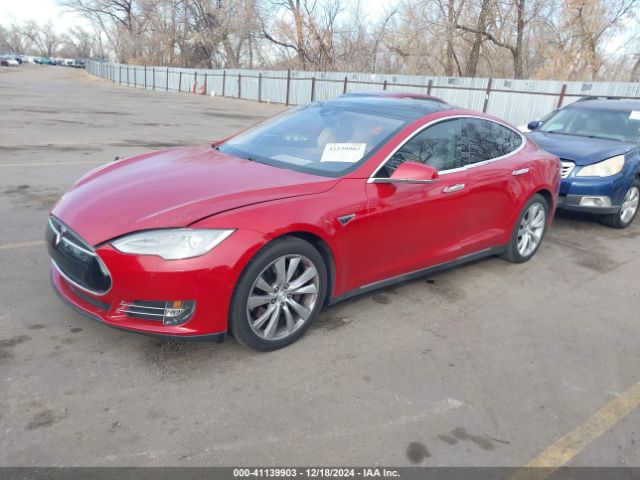 2015 TESLA MODEL S 5YJSA1E25FF101986 Photo 1