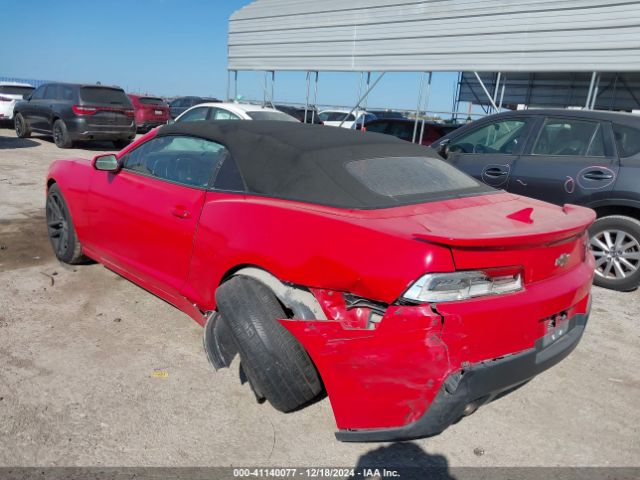 2G1FC3D33E9285256 Chevrolet Camaro 2lt