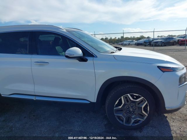 KM8S3DA12NU058637 Hyundai Santa Fe Hybrid Sel Premium